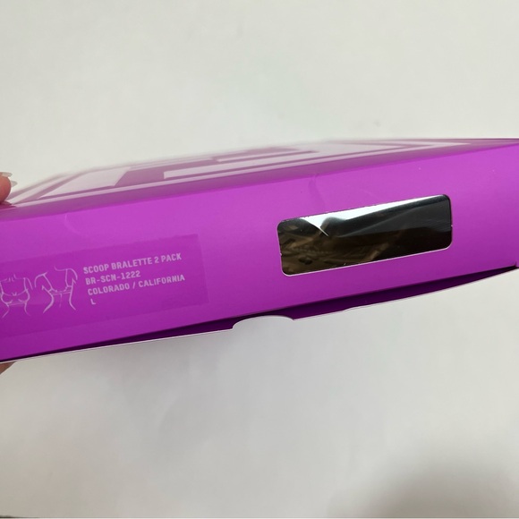 FENDI X SKIMS Bralette Scoop Bra 2 Pack - Picture 9 of 13